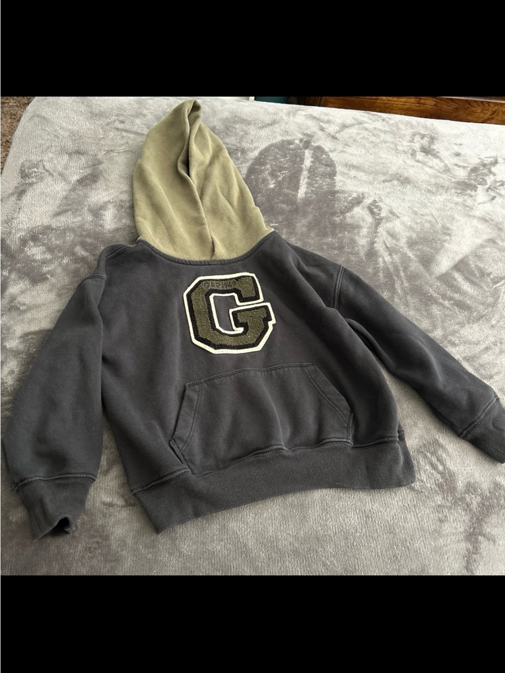 Gap Kids Hooded Pullover Sweatshirt with 'G'